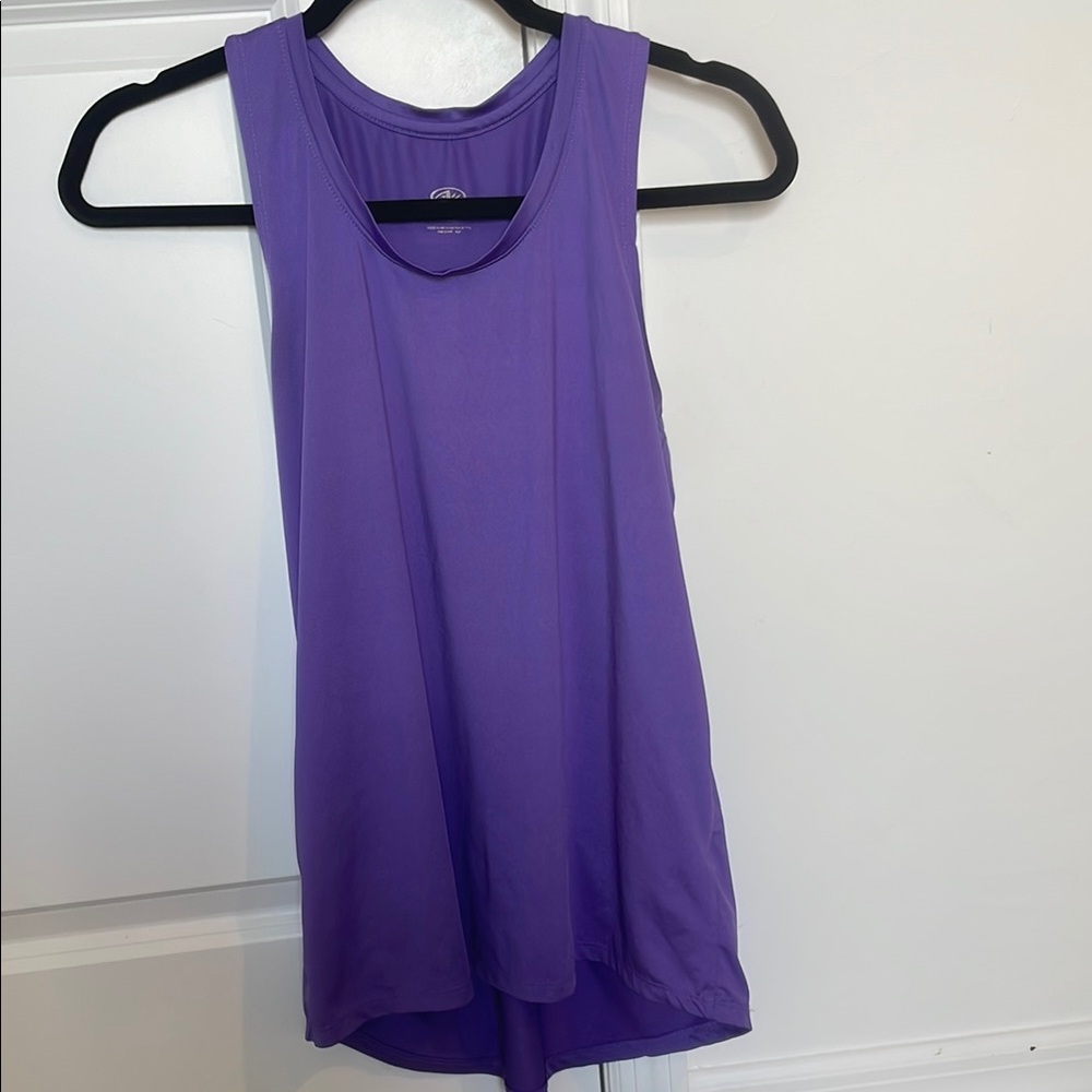 Athletic Works Purple Tank Top